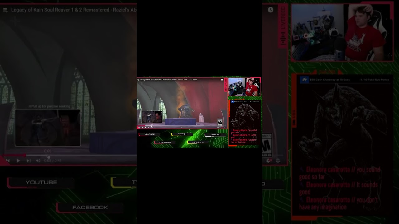 Fantastic Remaster! #legacyofkainsoulreaver #raziel #gameplayreview #gaming #trailerreaction #games
