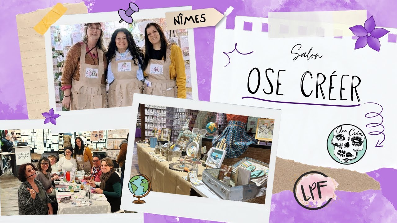 VLOG SALON @osecreer NÎMES 2026 🤩