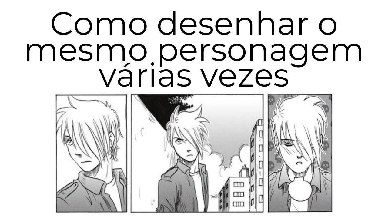 Como desenhar o mesmo personagem várias vezes