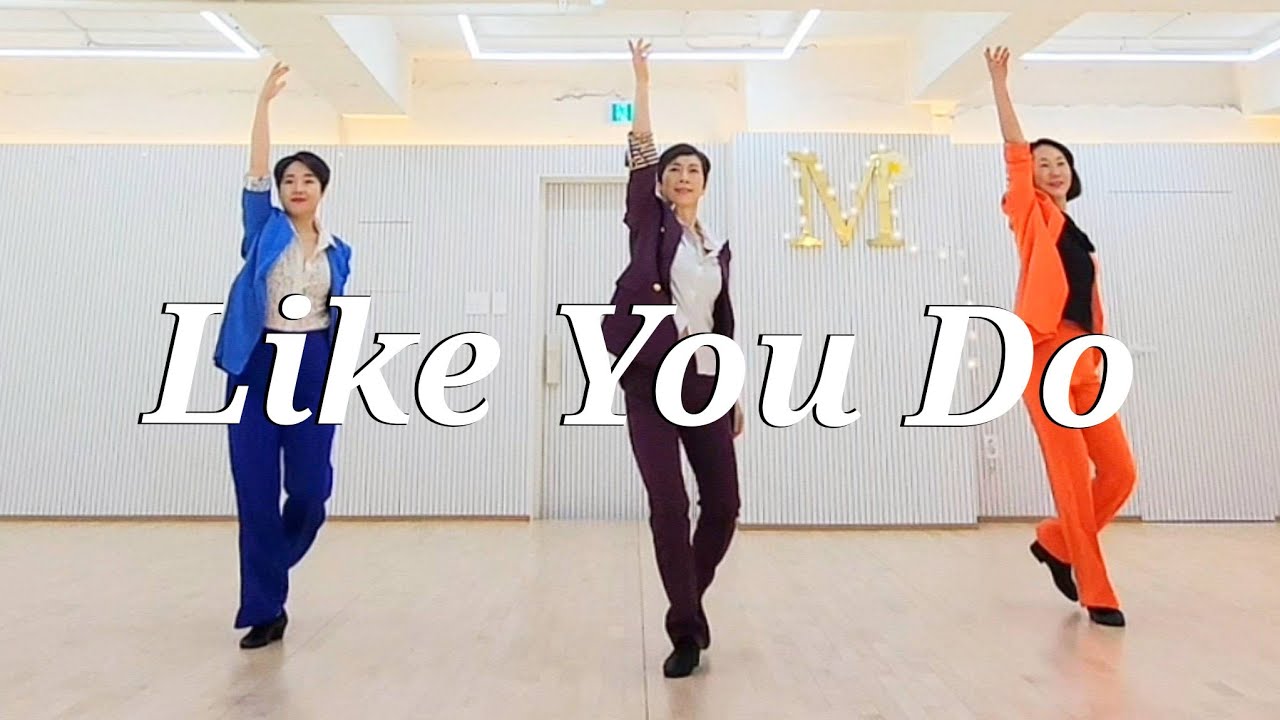 Линейный танец «Like You Do»/Линейный танец среднего уровня. Вход в женский университет Соншин, в...