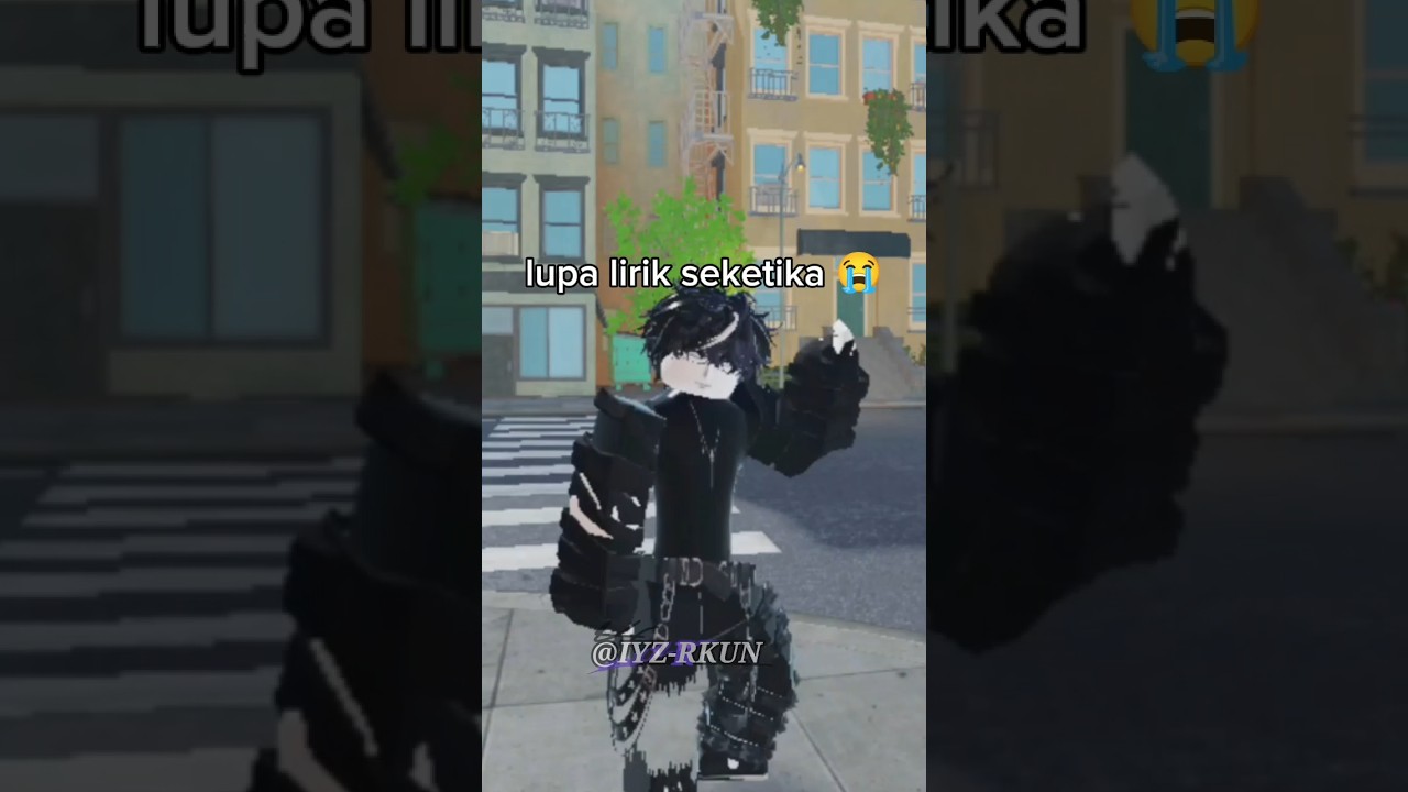 seketika nyanyi lupa lirik langsung asal 😭🤌 #subscribe #roblox #iyzrkun-f2i #robloxedit#shorts