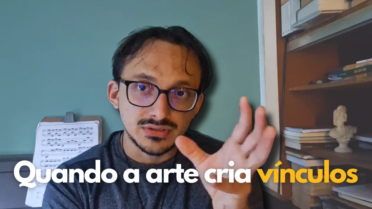 A arte permite uma conexão verdadeira através dos sentimentos 