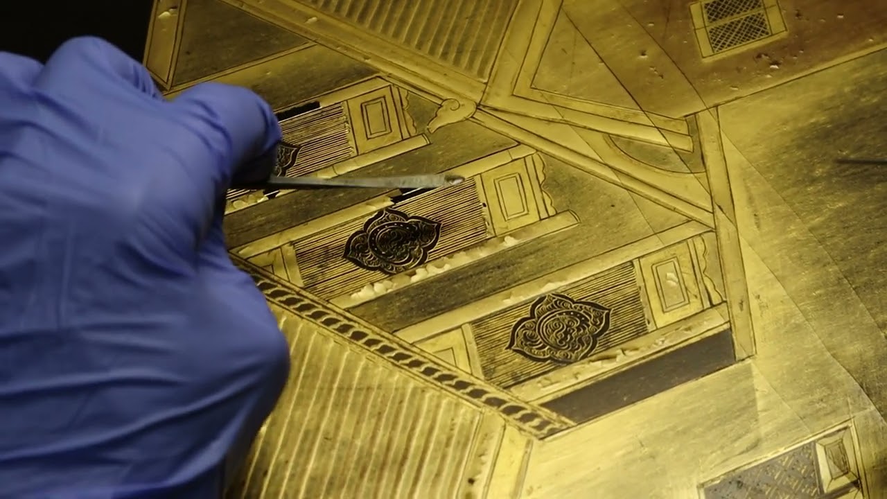 When to contact a conservator? when your artwork is flaking