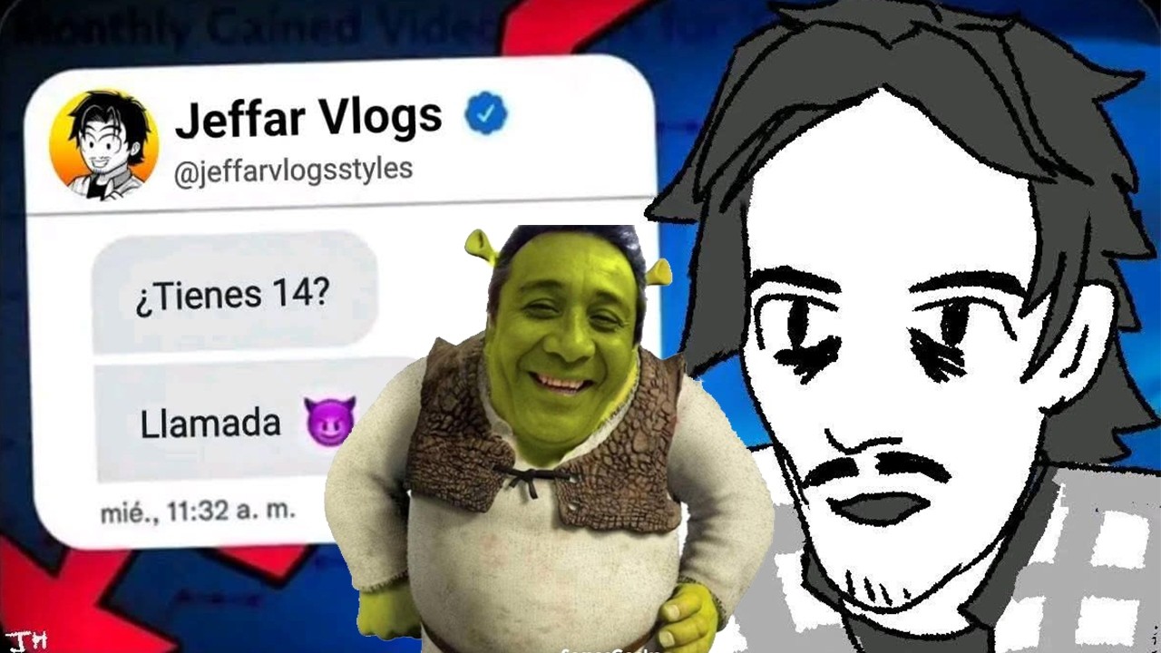El Drama de Shrek y Jeffar Vlogs es Ridículo