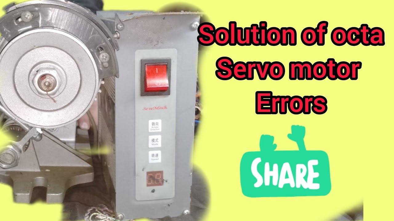 complete solution of octa servo motor