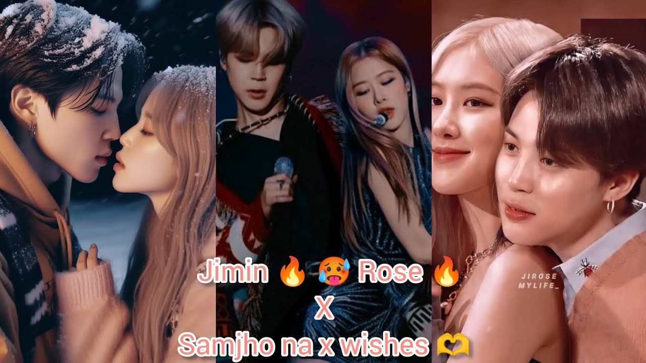 Jana samjho na ||Rose ❤️ Jimin🔥 || #bts #rose #jimin 
