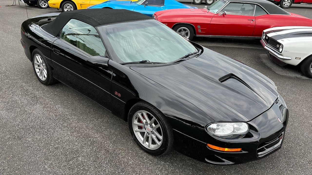 Test Drive 2002 Chevrolet Camaro SS Convertible SOLD $17,900 Maple Motors #2032