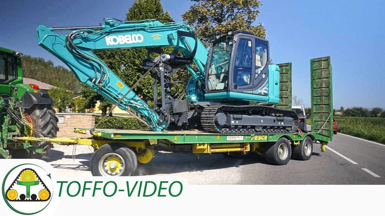 Consegna KOBELCO SK140SRlc con allestimento forestale!!! Pioppi 2019