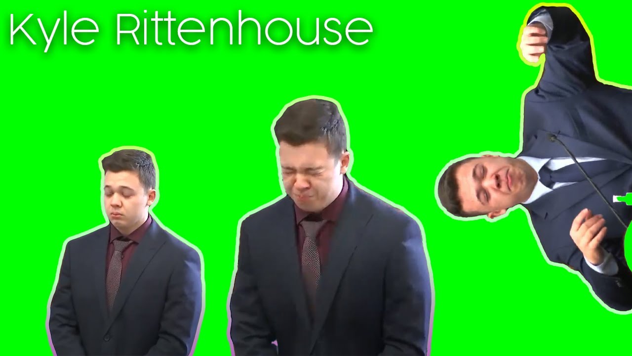 17 YEAR OLD KILLER KYLE RITTENHOUSE LIVE TRIAL FOOTAGE GREEN SCREEN