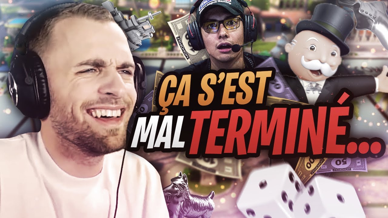 ÇA S'EST MAL TERMINÉ... 😅 (Monopoly ft. Locklear, Lutti)