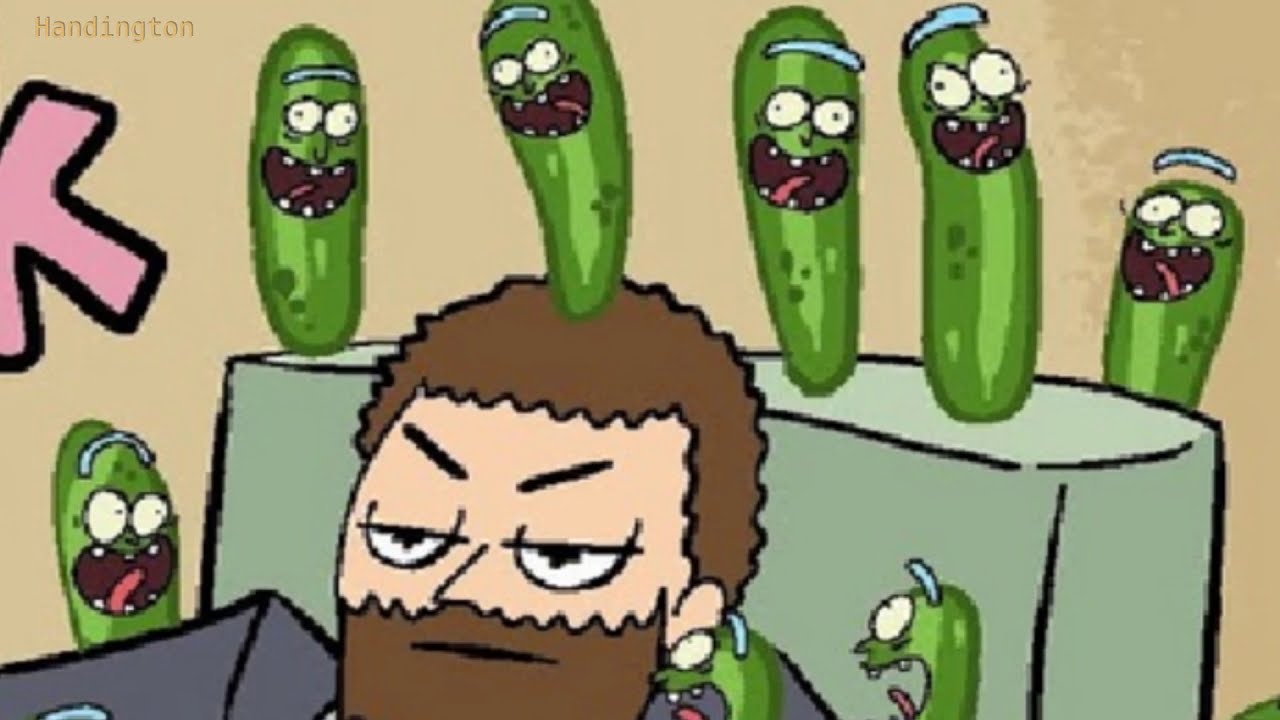 My thoughts on the Thumbnail of Mr Enter's Pickle Rick Animated Atrocities