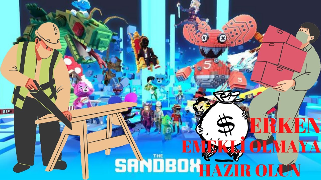 METAVERSE İNANILMAZ PROJESİ SAND COİN NEDİR İNCELEME SANDBOX İLE ERKEN EMEKLİ OLMAK