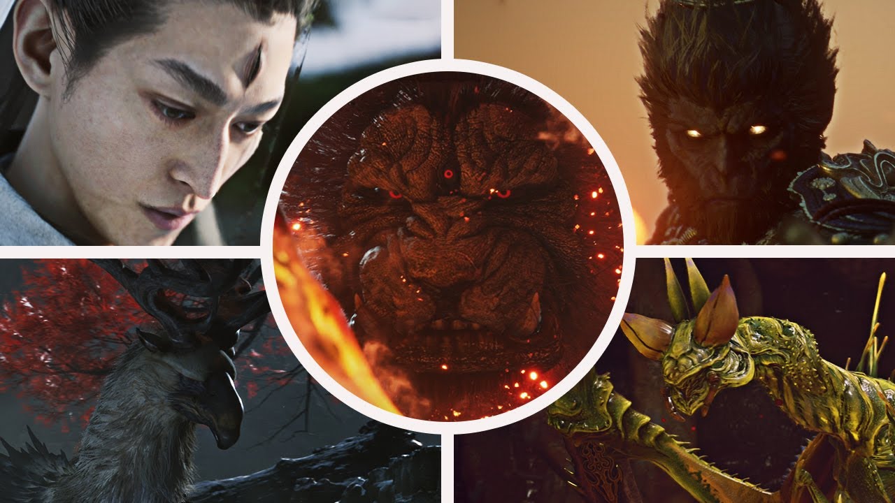 Black Myth: Wukong - All Bosses & Endings (Chapter 6)
