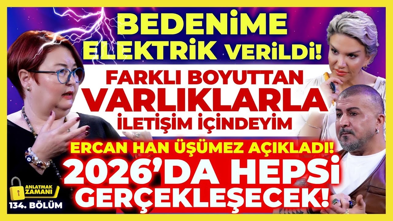 BEDENİME ELEKTRİK VERİLDİ! &Uuml;ST BOYUTTAN VARLIKLARLA İLETİŞİM İ&Ccedil;İNDEYİM! 2026'DA HEPSİ GER&Ccedil;EKLEŞECEK!