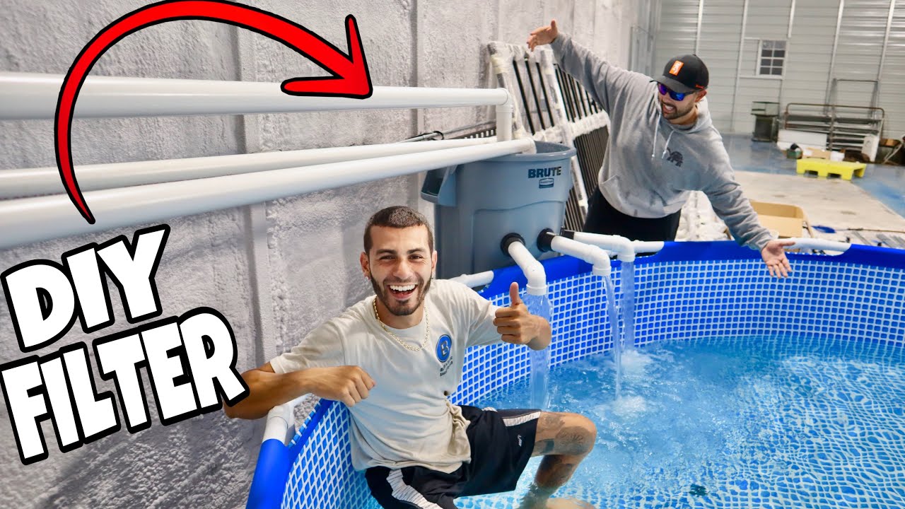 DIY Monster Pool Pond Filter in NEW Fish Gallery!