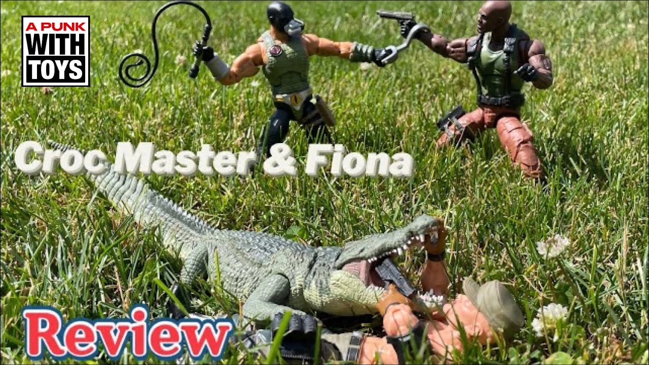 GI Joe Classified Croc Master & Fiona Review