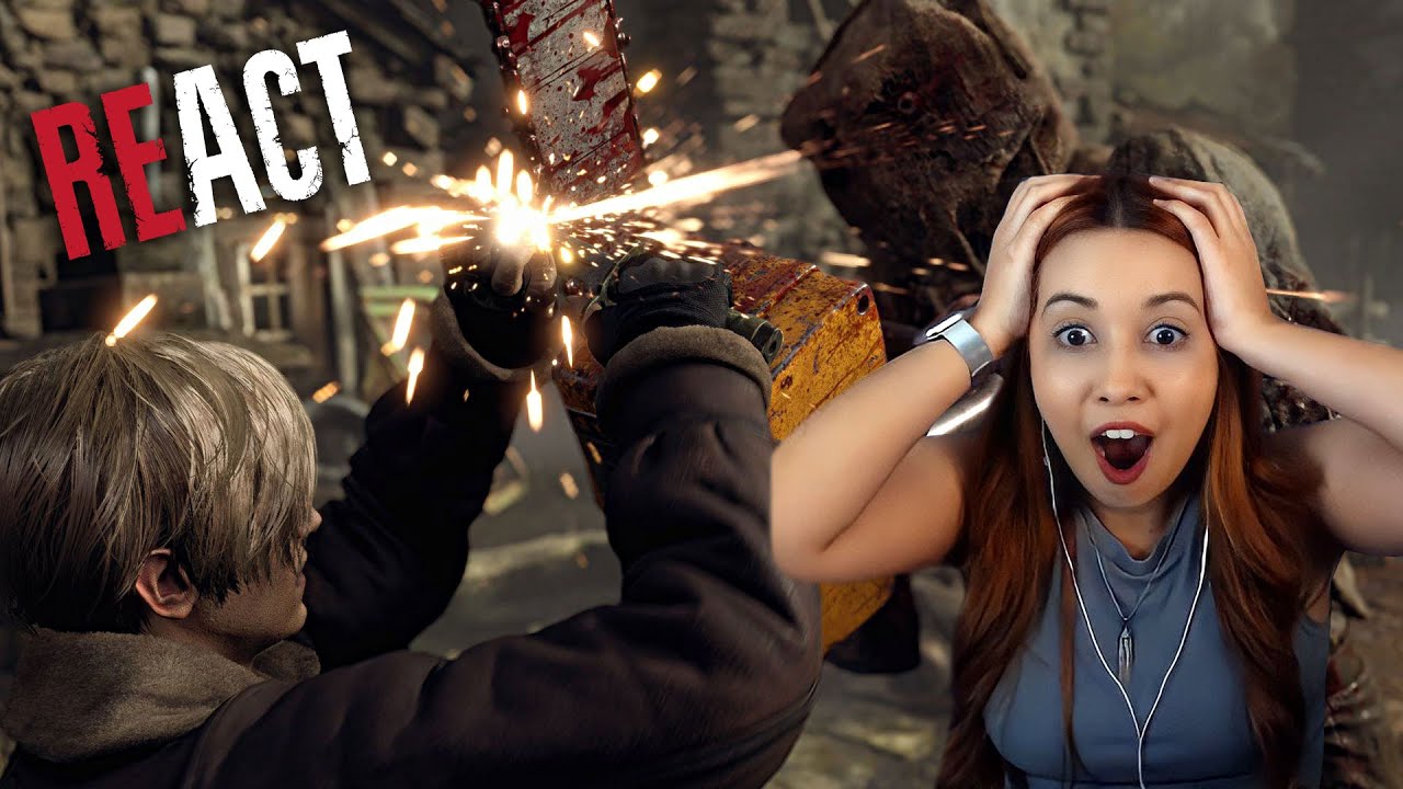 REACT DO TRAILER E GAMEPLAY DO RESIDENT EVIL 4 REMAKE |  Resident Evil Showcase reaction