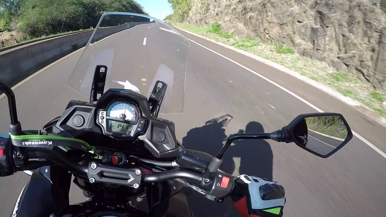 Versys 650 2016 Acelerando Forte + Dica de Pilotagem: Onde Olhar!!!! - Motóxico