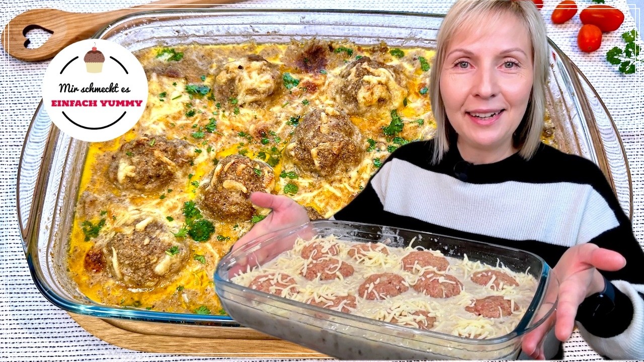 Buletten - Auflauf 😋 - ratzfatz  💪🏻 ohne Buletten extra braten  - Thermomix® Rezept