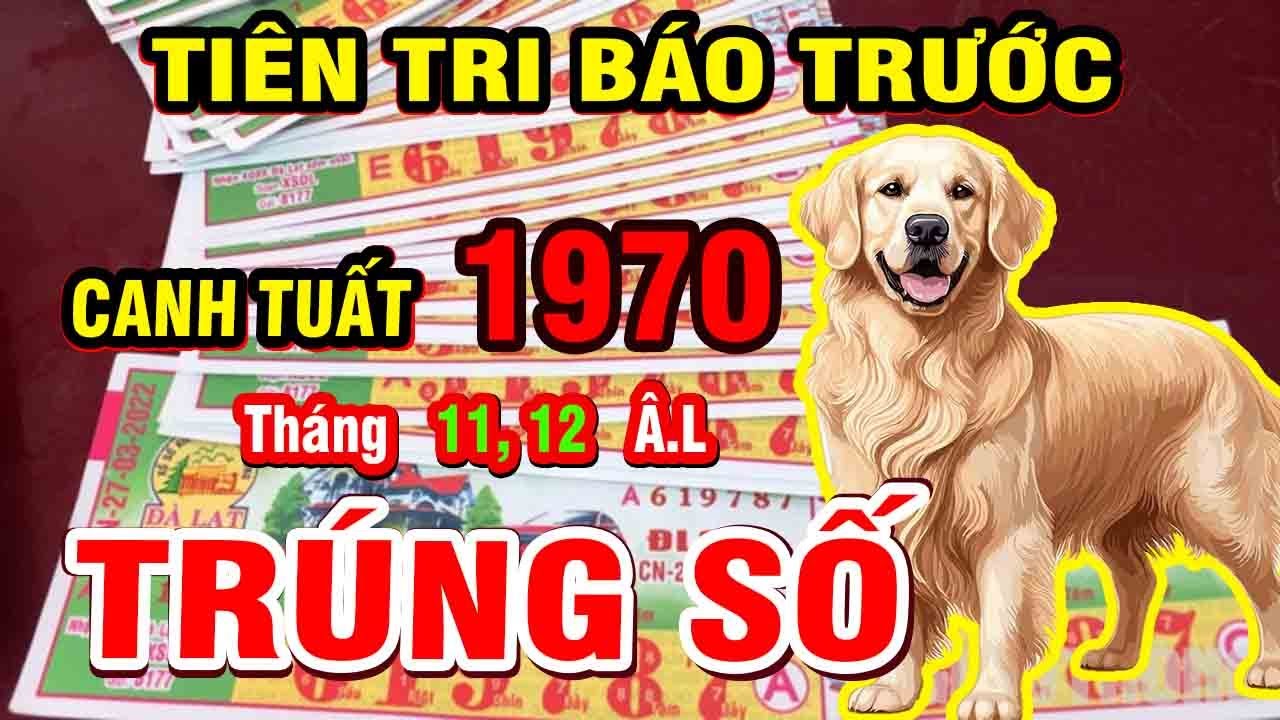 🔴 Chấn động, Báo trước sắp trúng số, CANH TUẤT 1970 TỔ TIÊN BÁO MỘNG, DỄ TRÚNG SỐ, CỰC GIÀU