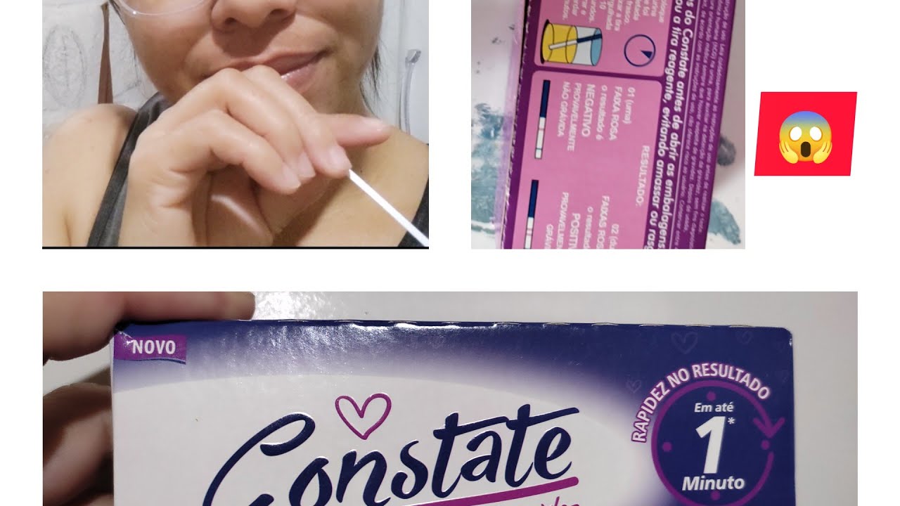fiz um teste de gravidez veja o resultado 😱