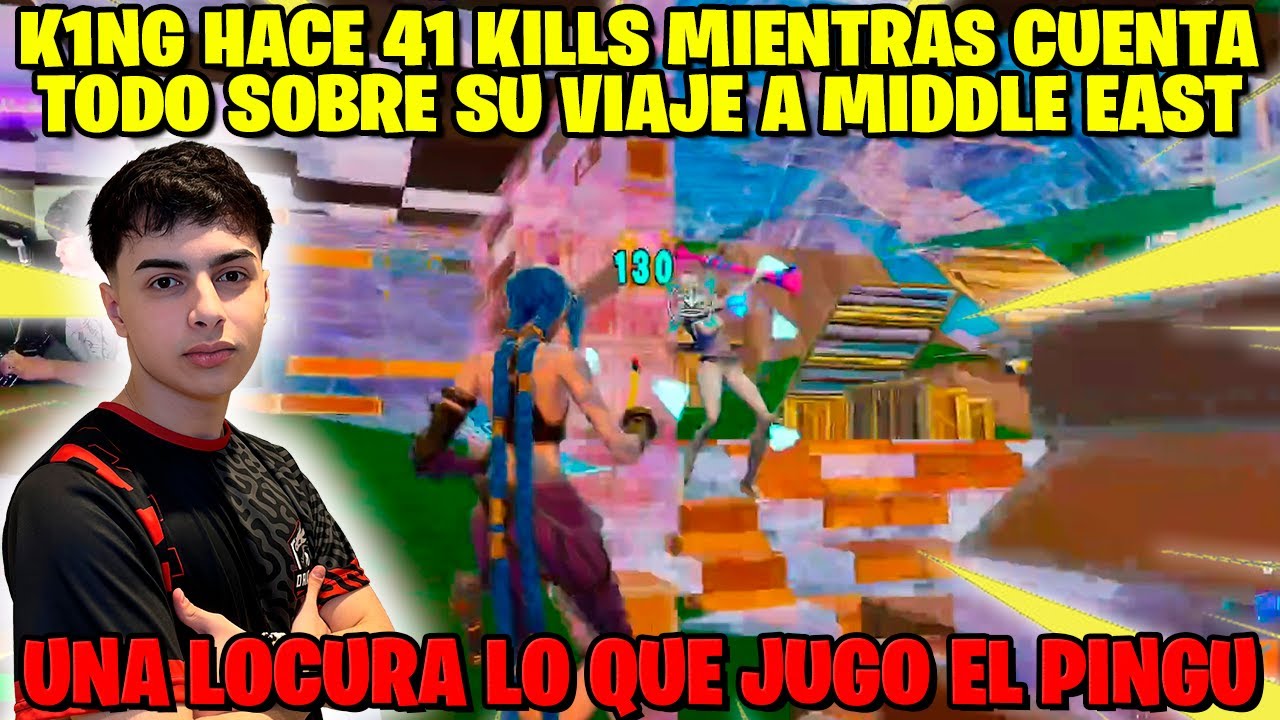 K1NG SE HACE 41 KILLS MIENTRAS CUENTA TODO SOBRE SU VIAJE A MIDDLE EAST