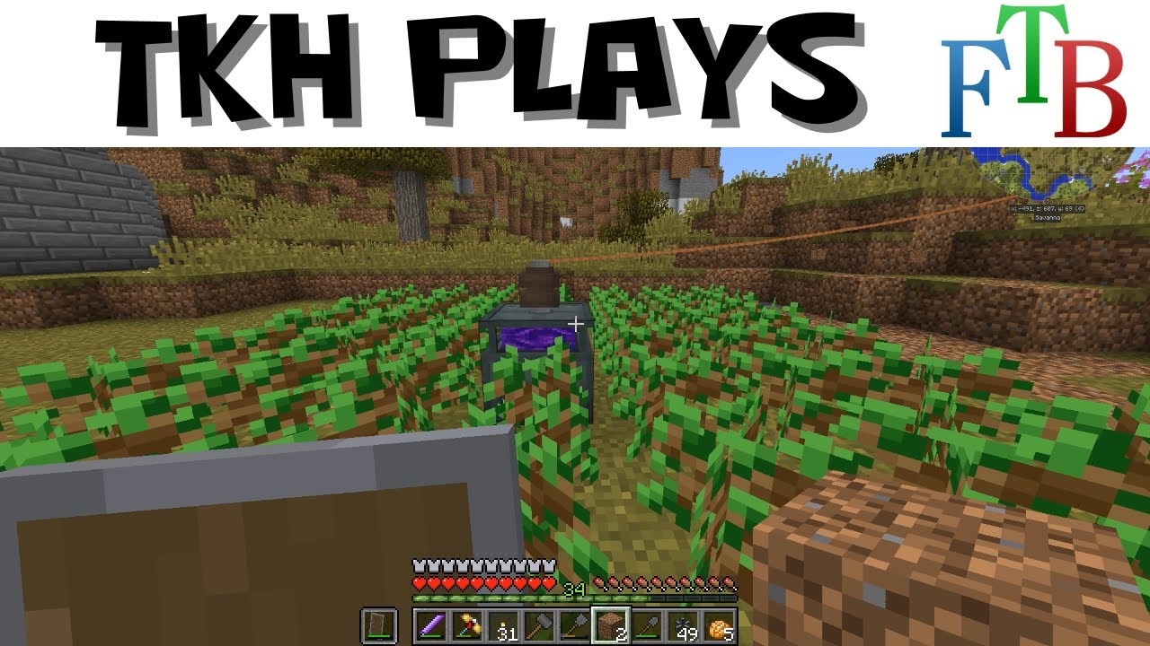 FTB Infinity Lite #11 - Tree Farming (Modded Minecraft 1.10)