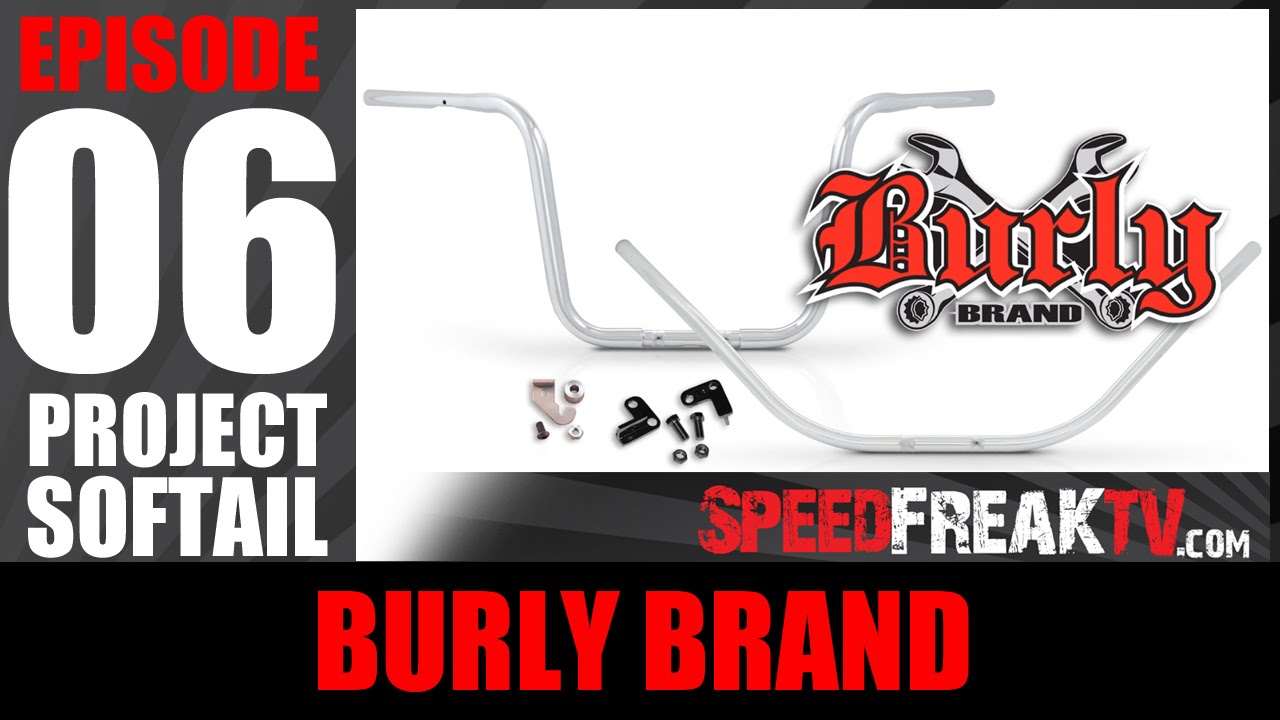 PROJECT SOFTAIL EP6 - BURLY BRAND BARS | SPEEDFREAKTV How to change your handle bars on your harley
