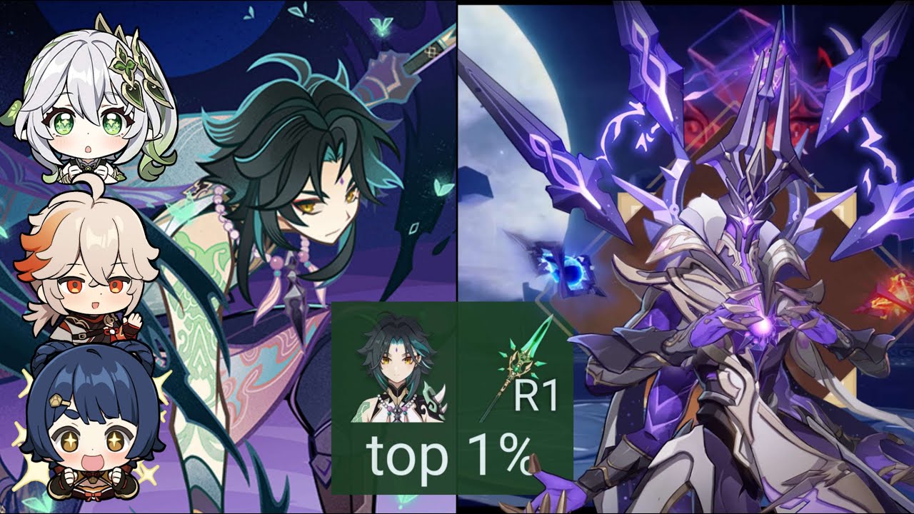 Top 1% Xiao Conquers the 3.7 Abyss | Floor 12 - 9★ | C0R1 Xiao Both Sides