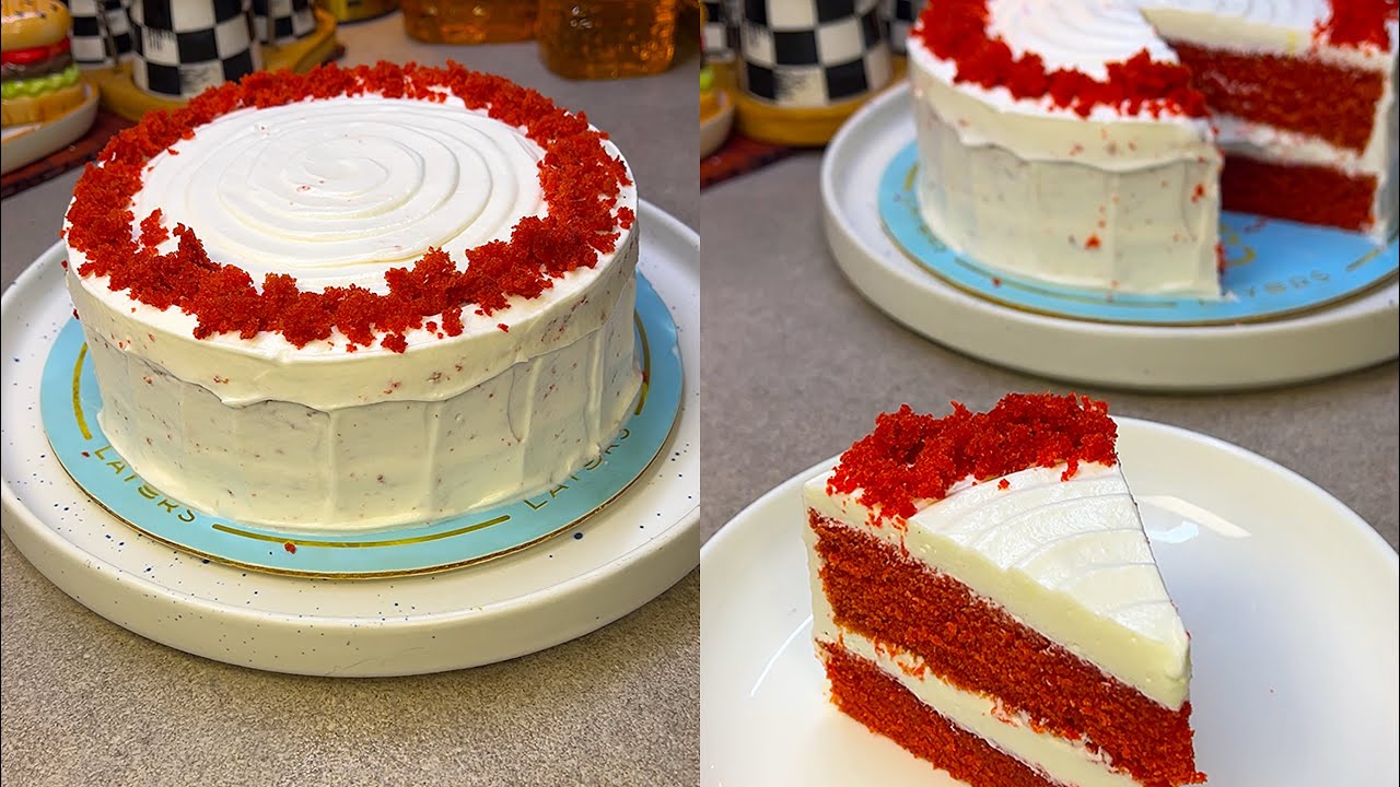 Layers Red Valvet Cake | Super moist Cake recipe