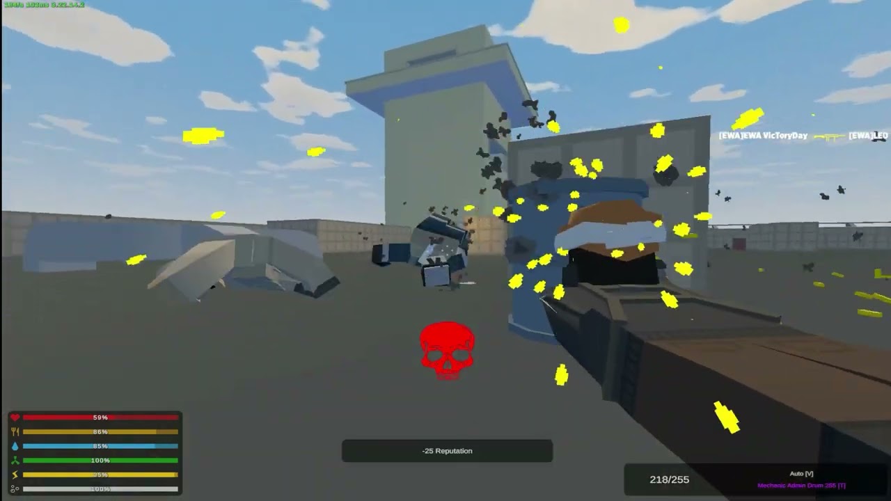 EWA VS TRİNKS + SMK Unturned Klan Savaşları