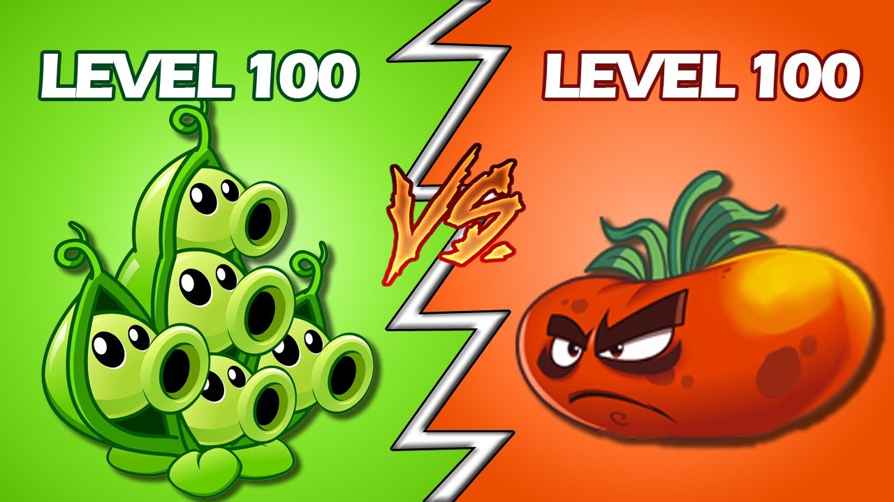 Plants Vs Zombies 2 Vaina Nivel 100 Vs Tomatefinitivo Nivel 100