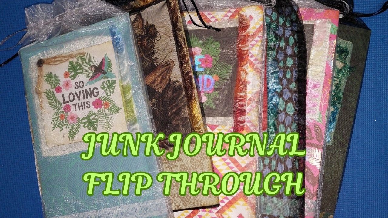 Teacher Gift Junk Journals 2024 Flip Through | My first completed junk journals