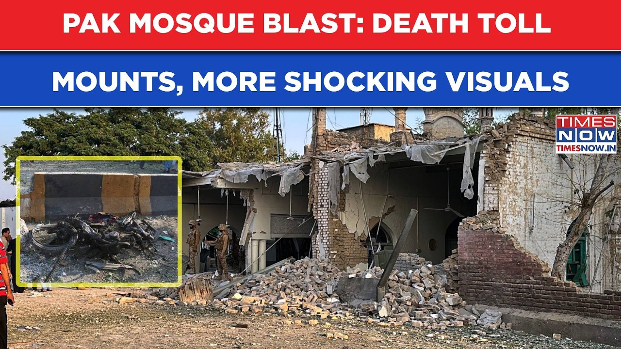 Pakistan Mosque Explosion: Powerful Blast Triggers Chaos, Death Toll Mounts; Taliban's 1st Reaction