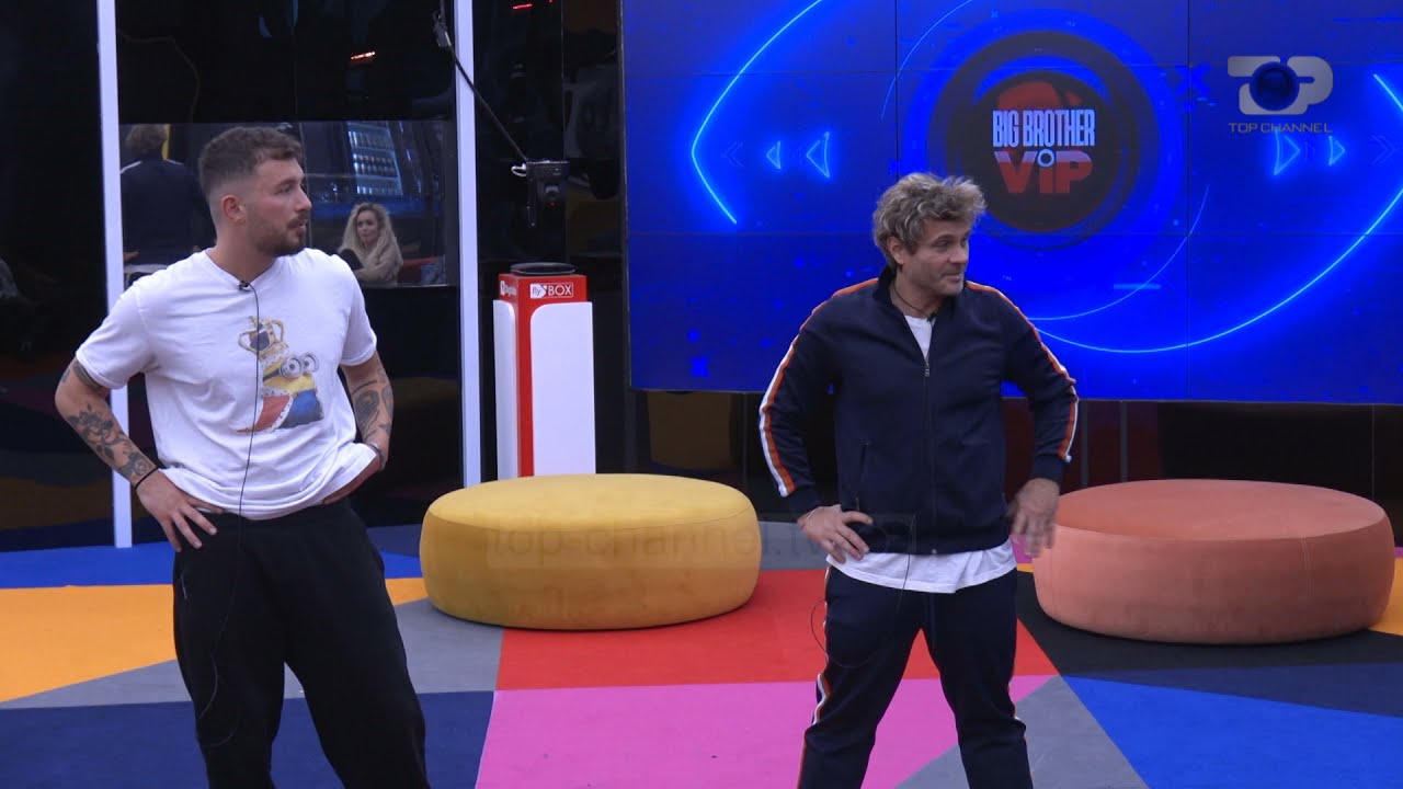Loja me pantomime/Donaldi dhe Iliri zgjedhin grupin - Big Brother Albania Vip