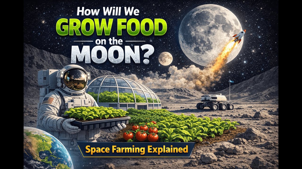 How Will We Grow Food on the Moon? 🌕🚀 Space Farming Explained