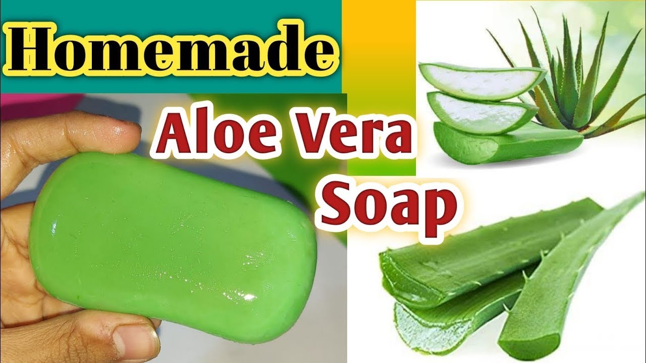 Uko wakora isabune ikungahaye kubimera ikakuvura indwara zuruhu  _Aloe Vera Bar Soap Making