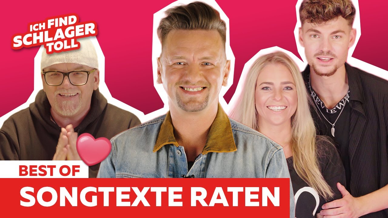 Best Of - DAS ist Schlagergeschichte | Songtexte raten | Stars & Stories