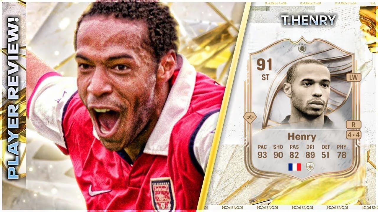 TITI (LEGEND) - BASE ICON 91 RATED THEIRRY HENRY PLAYER REVIEW - EA FC26 ULTIMATE TEAM