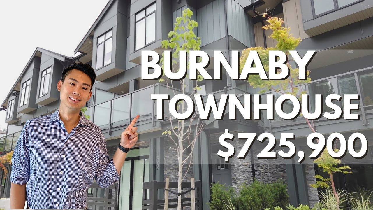 【溫哥華睇樓團】Burnaby 全新 Townhouse｜加幣70萬鬆D｜行5分鐘就到 Skytrain｜兩個站就到 Metrotown (中文字幕)