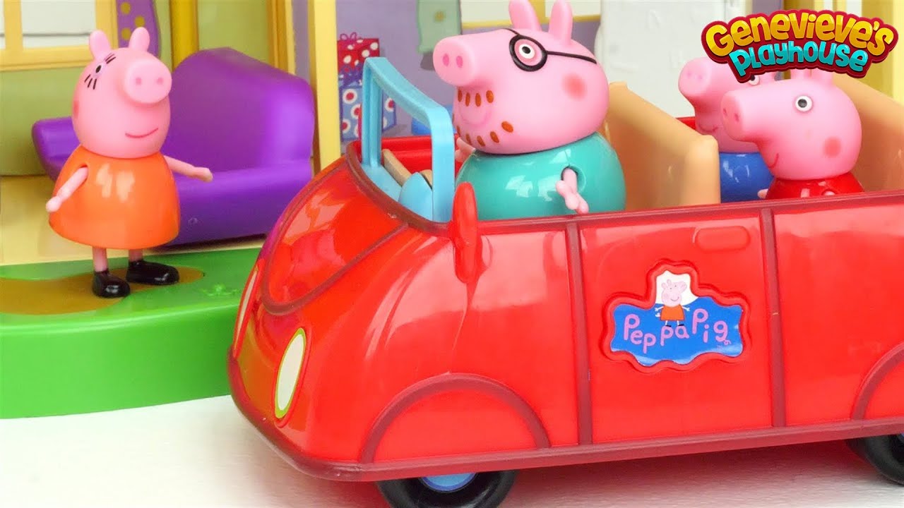Best &hearts;Peppa Pig&hearts; Toy Learning Videos for Kids - New House and Babysitting Baby Alexander!