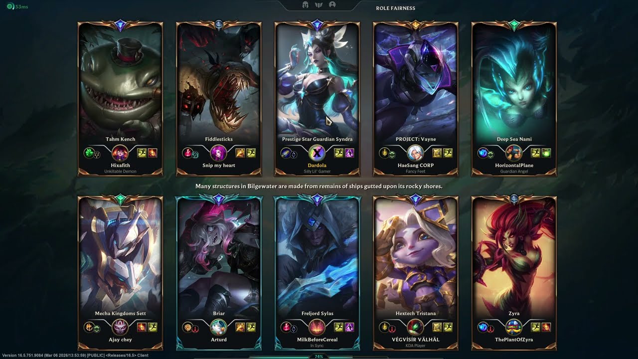 03 11 2026 #2 Syndra Vs Sylas