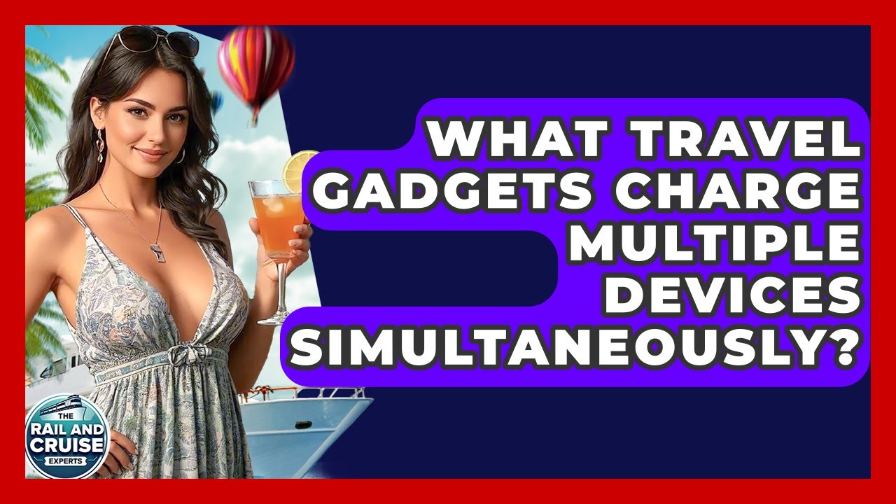 What Travel Gadgets Charge Multiple Devices Simultaneously? - The Rail and Cruise Experts