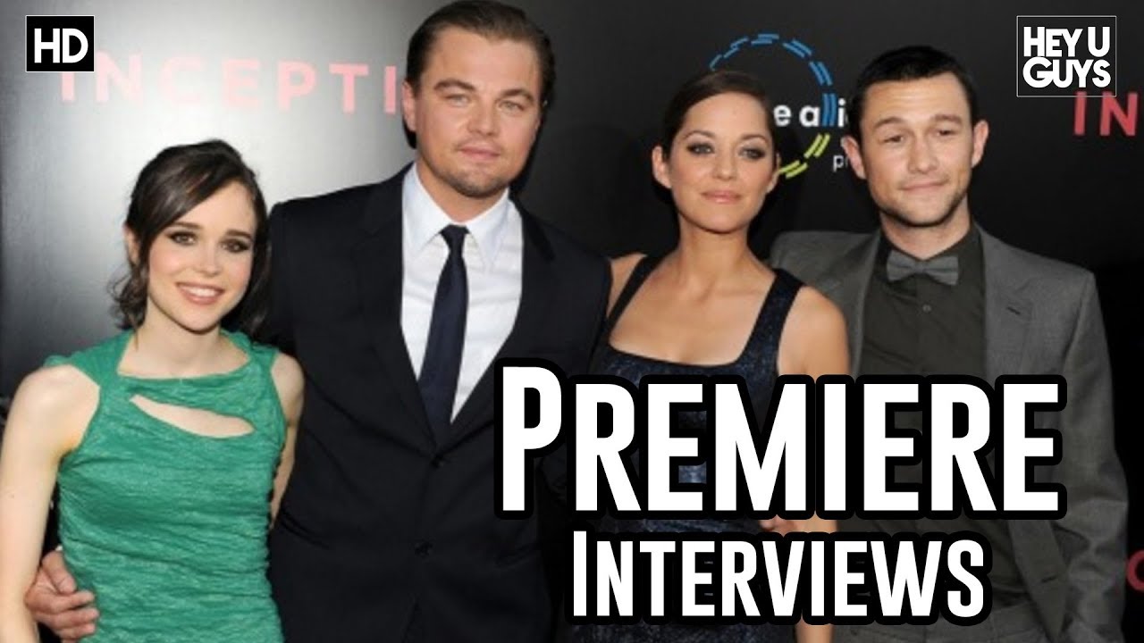 Inception Premiere Red Carpet Interviews - Leonardo DiCaprio,  Christopher Nolan, Tom Hardy