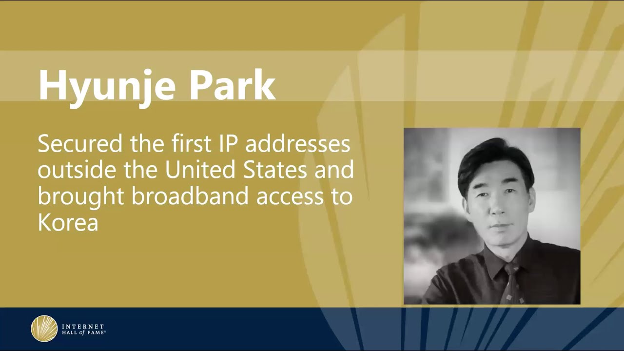 Hyunje Park | 2025 Internet Hall of Fame Inductee