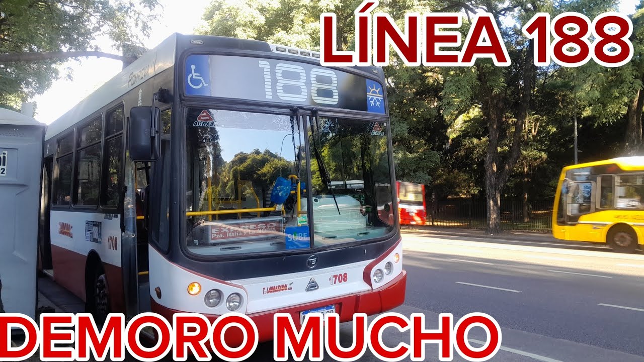 DEMORO MUCHO EN LLEGAR (LINEA 188)