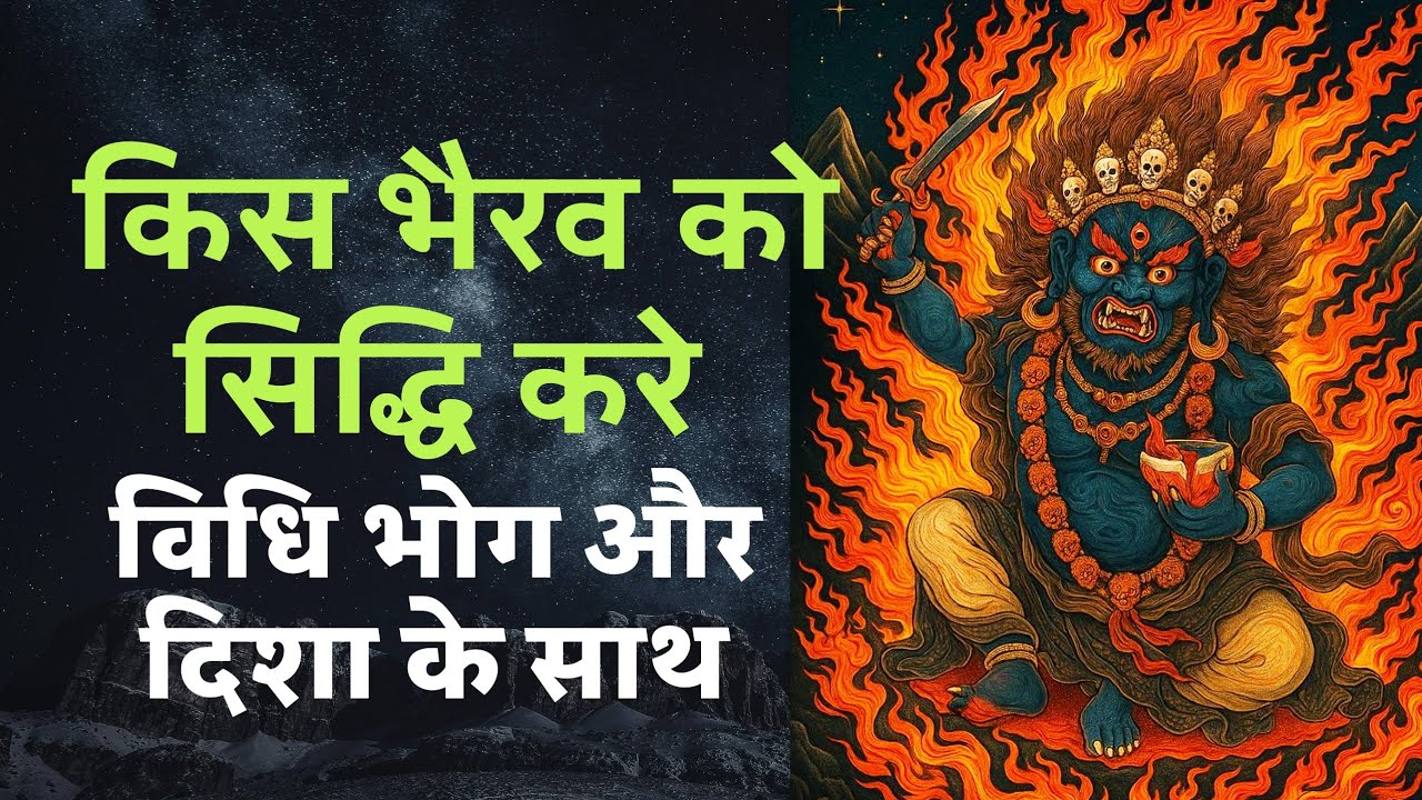 “कालभैरव अष्टमी 2025 | काल भैरव पूजा विधि, कथा, लाभ और रहस्य | Kaal Bhairav Ashtami 2025 Puja Vidhi”
