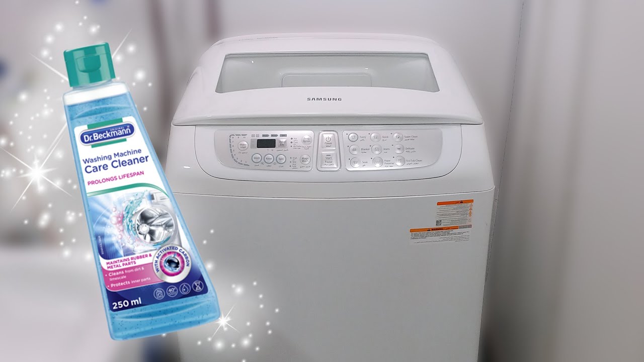 Deep Cleaning an Automatic Washing Machine