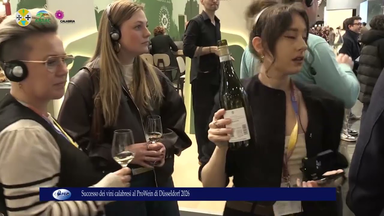 Successo dei vini calabresi al ProWein di Düsseldorf 2026