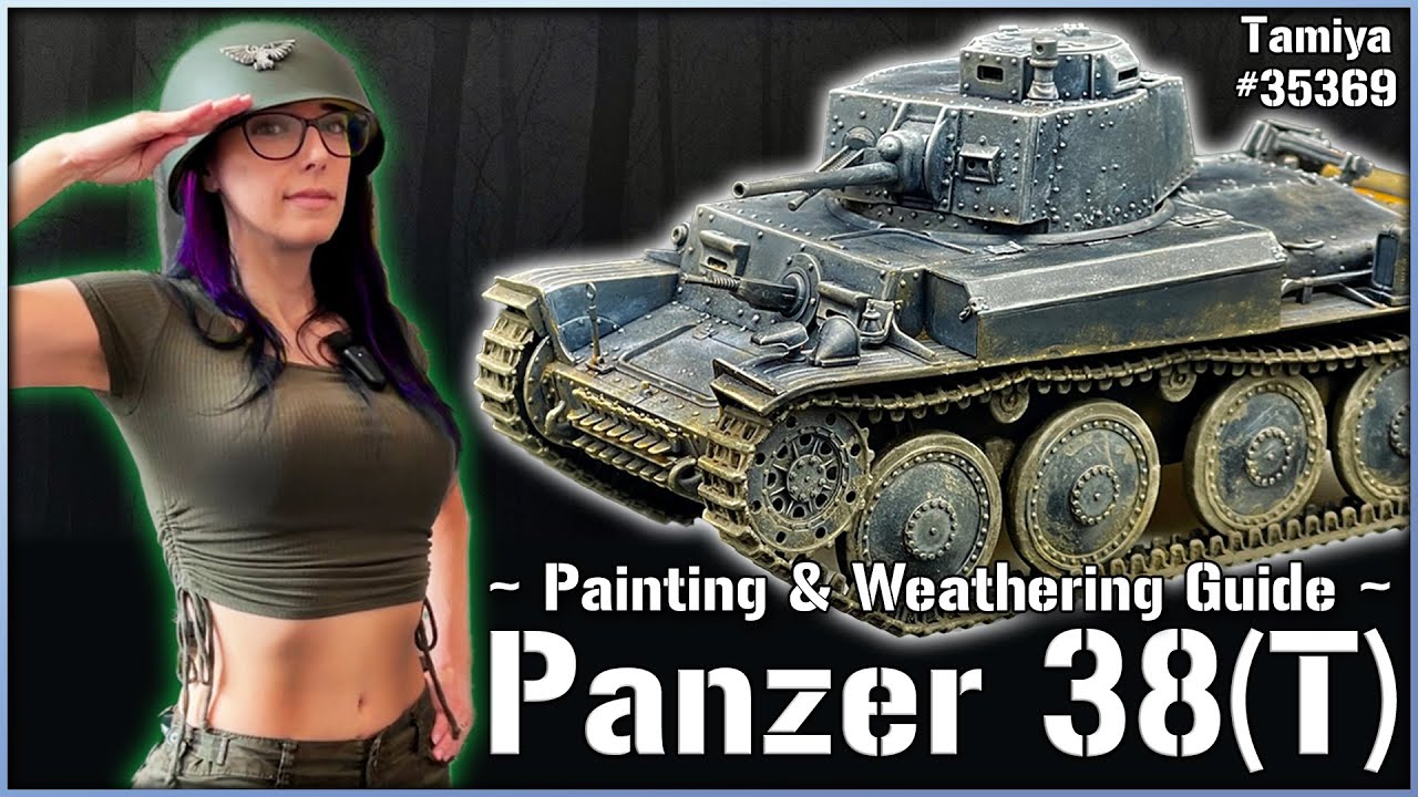 Знакомство с Panzer 38(t) | Руководство по покраске танка TAMIYA 35369